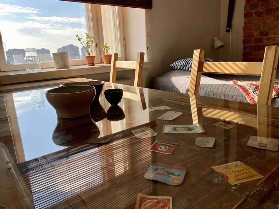 Studio Apartment, View Over The Roofs For The Sunrise Helsinki Esterno foto